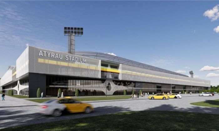 ​Атырауда үш қабатты​ жаңа стадион салынады