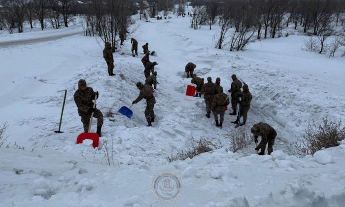 Су тасқынына дайындық: Қазақстан аумағының 71%-ында қар жатыр 