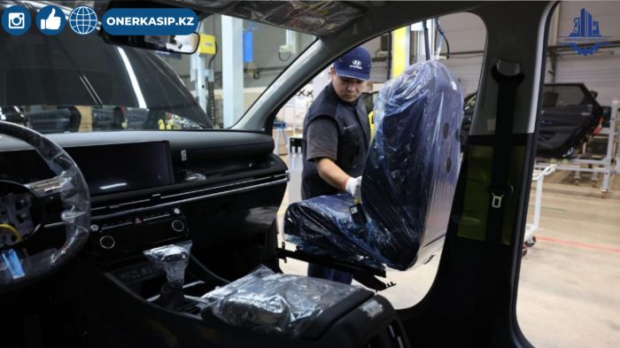 ​Алматыда автокөлік орындықтарын шығаратын зауыт ашылды