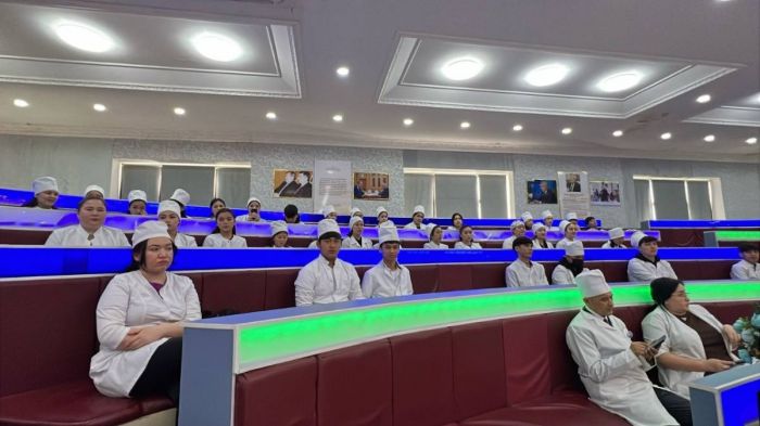 Қызылорда облысында полиция студенттерге профилактикалық түсіндірме жұмыстарын жүргізіп жатыр  