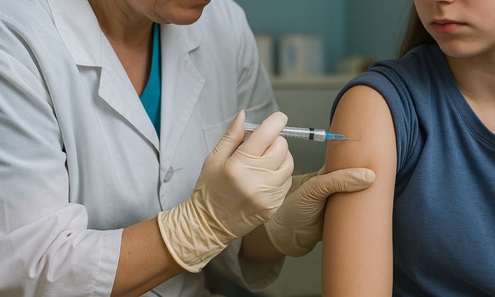 ​Атырау облысында балаға екпе салудан бас тарту деректері тіркеліп жатыр: себебі не?