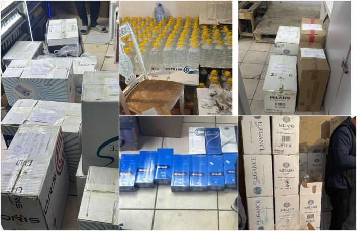 ​Атырауда заңсыз алкоголь мен темекі өнімдерінің тасымалы анықталды