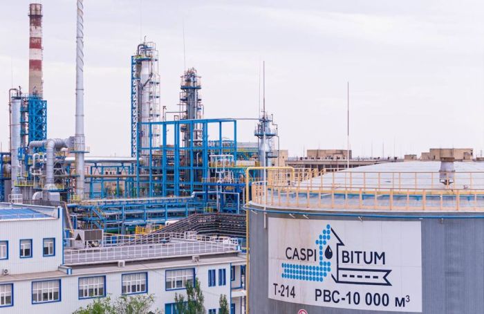 ​Ақтауда жаңғыртылған «Caspi Bitum» зауыты іске қосылды: қуаты артып, мерзімдері қысқарды