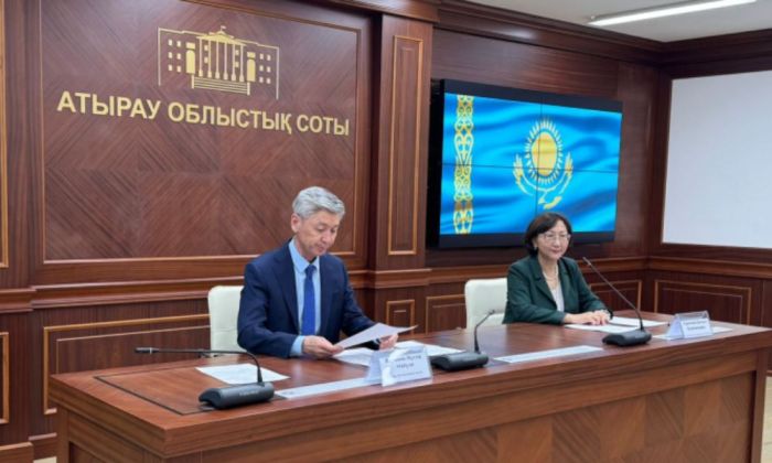 Атырау соттарында жаңадан тағайындалған судьялар жұмысқа кірісті