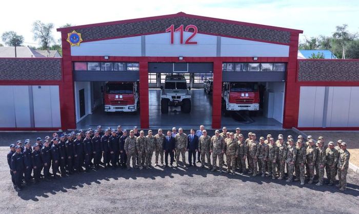 ​Махамбет ауылында да құтқару бөлімшесі ашылды