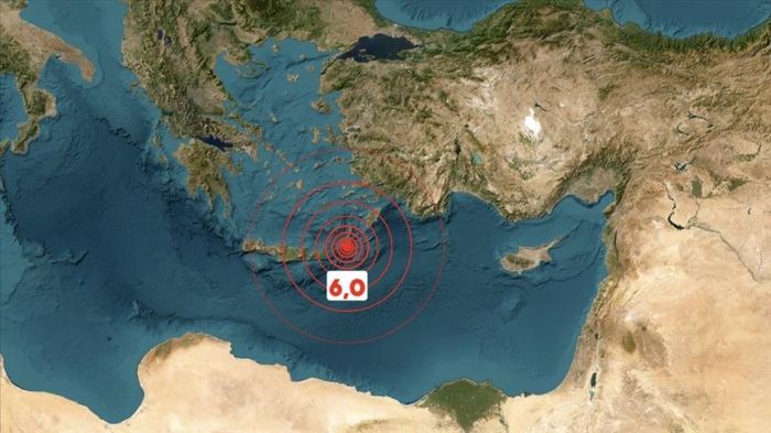 ​Жерорта теңізінде 6,0 магнитудалы жер сілкінісі болды