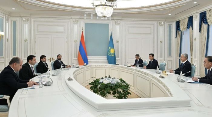 Мемлекет басшысы Армения Ұлттық жиналысының төрағасы Ален Симонянды қабылдады