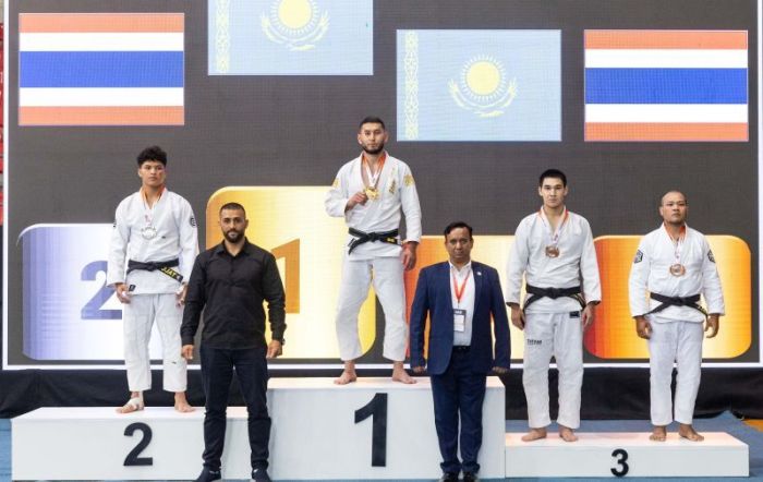 Атыраулық спортшылар джиу-джитсудан Азия чемпионатында ерекшеленді