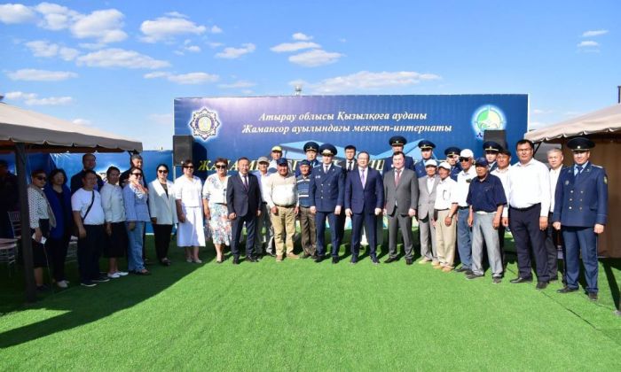 Атырау облысында қайтарылған қаражатқа мектеп салынып жатыр