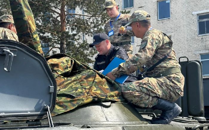 Павлодарда Ұлттық ұланның жауынгерлік әзірліктері пысықталды