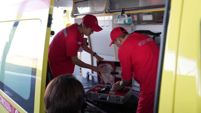 Астана мен Алматыда жедел жәрдем қызметкерлері смарт-бейнежетондармен жабдықталуда