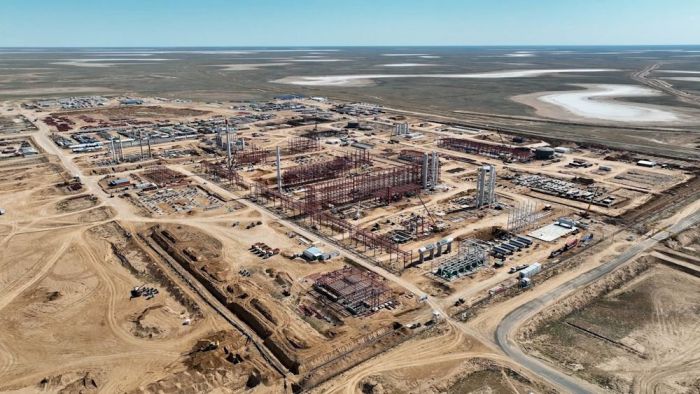 Қашағандағы ГӨЗ: құрылыс-монтаж жұмыстары жалғасып жатыр