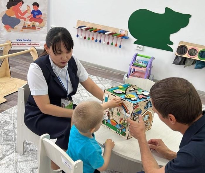 ​Қарағандыда дамуында ауытқуы бар балаларды ерте қолдау қызметі пайда болады
