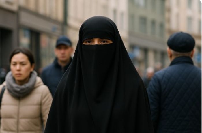 ​ Қазақстанда бет-жүзді жабатын киімге тыйым салу ұсынылды