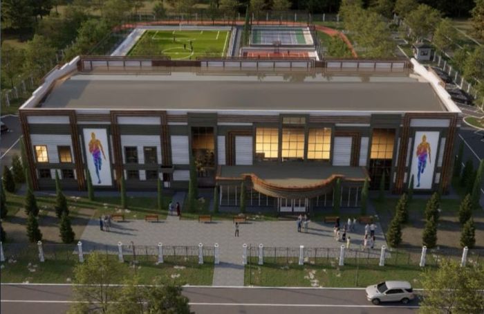 Елтайда жаңа спорт кешені салынып жатыр