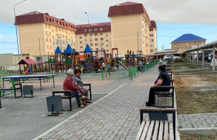 ​Атырауда бір аулаға 54 орындық орнатылды