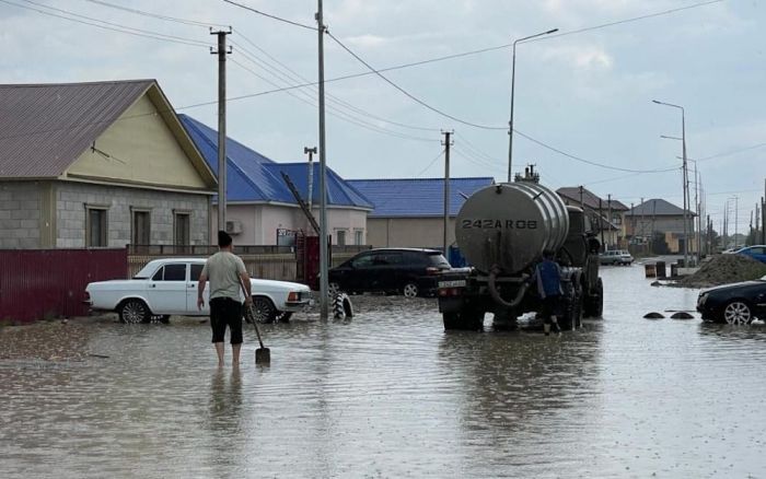 Атырауға жауған жаңбыр резерватты айналып өтті