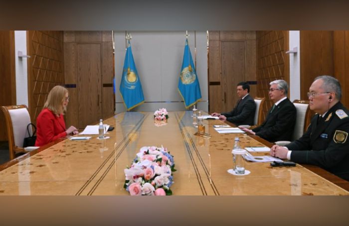 Президент Тоқаев «Эгмонт» тобының төрағасымен халықаралық қаржылық ынтымақтастықты талқылады