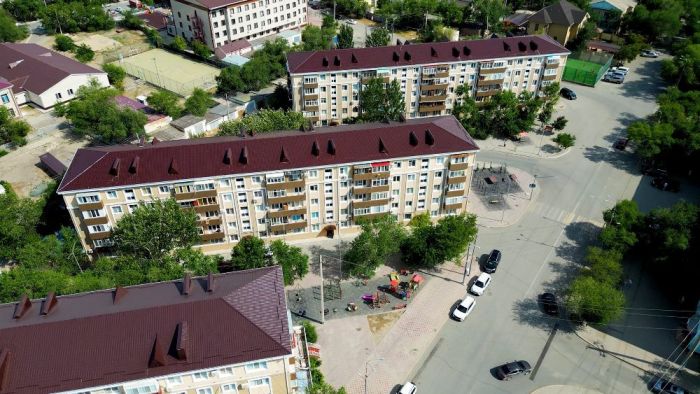 ​Сәтпаев даңғылындағы үйлер жаңарып жатыр: төртеуі толық аяқталды