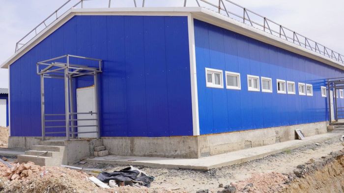 ​Өзен кен орнында қызметкерлер үшін ғимараттар салынып жатыр