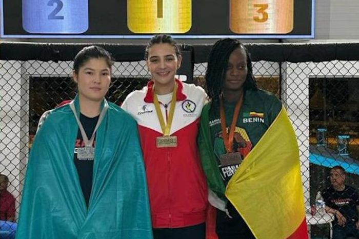 ​Атыраулық полицей ару  екі бірдей әлем чемпионатының күміс жүлдегері атанды 