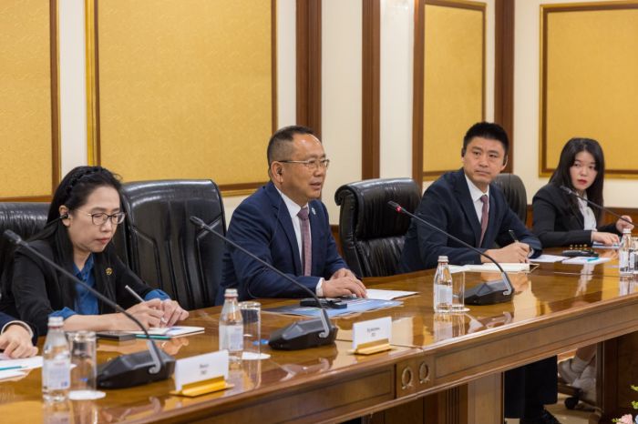 Олжас Бектенов пен Дай Даого «жасыл» энергетикадағы ынтымақтастықты талқылады