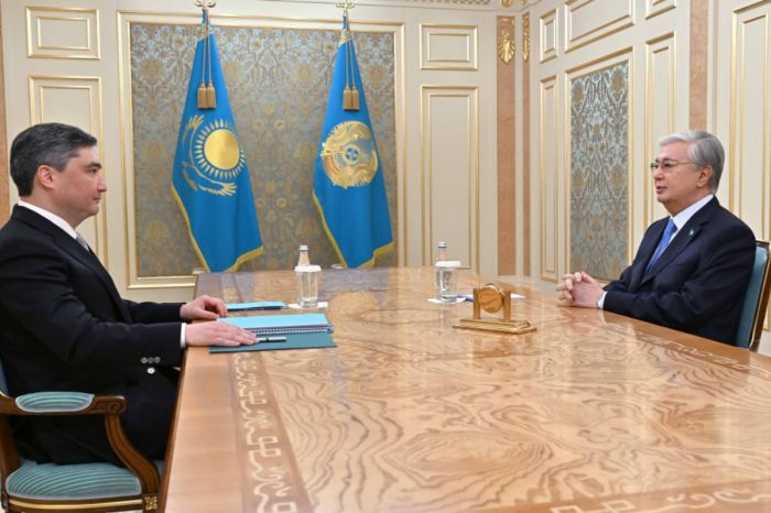Мемлекет басшысы Премьер-министр Олжас Бектеновті қабылдады