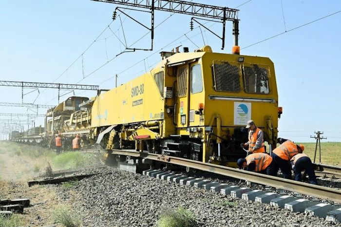 Атырау облысында 25 шақырым теміржол жаңартылды  ​