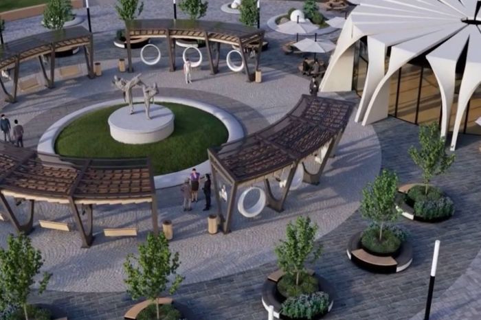 Атырауда күзде рухани күш пен спортқа арналған арт-нысан салынады