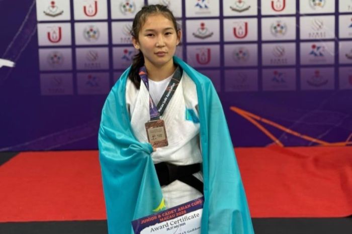 Жылыойлық дзюдошы Азия кубогінен қола жүлде иеленді