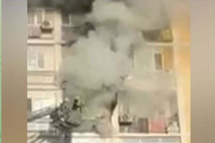 Атырауда өрттен жиырма шақты адам қауіпсіз жерге шығарылды