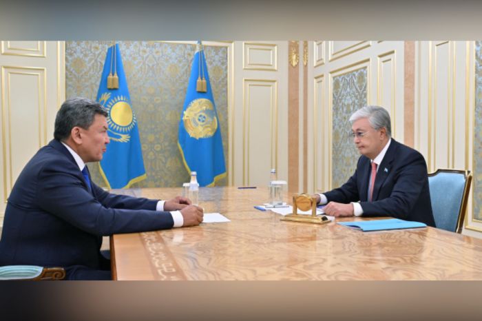 Президент Солтүстік Қазақстан облысының әкімі Ғауез Нұрмұхамбетовты қабылдады