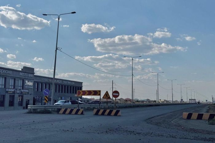 ​Ақсай мен Ақжар ауылы тұсындағы жол жөндеу жұмыстары тұрғындарды қажытып жіберді