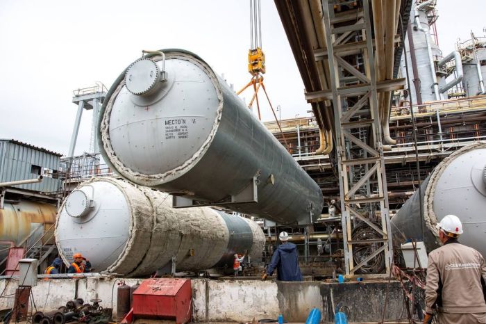 ​Павлодар мұнай-химия зауытына электр дегидраторлар орнатылды