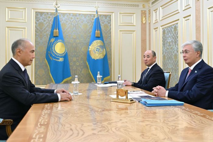 Мемлекет басшысы Кәсіпкерлердің құқығын қорғау жөніндегі уәкіл Қанат Нұровты қабылдады