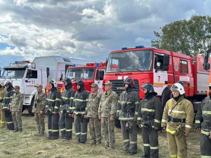 Шекарасыз өрт: Қазақстан мен Ресей құтқарушылары ауқымды трансшекаралық оқу-жаттығулар өткізді