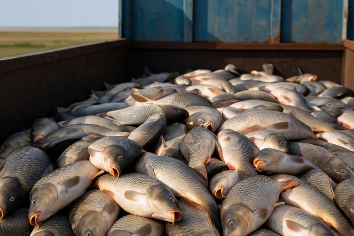Мыңдаған тонна балық Еуропаға заңсыз экспортталды - залал 80 миллиард теңгеден асты