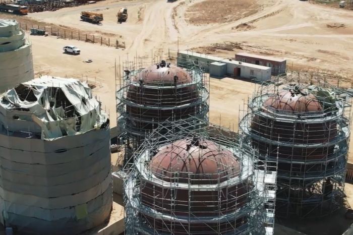 ​Қашағандағы газ өңдеу зауыты жартылай салынып тұр - QazaqGaz​ апталық бақылау жүргізді