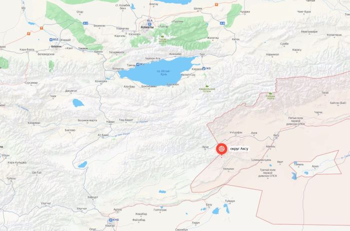 ​Алматы тұрғындары жер сілкінгенін байқады