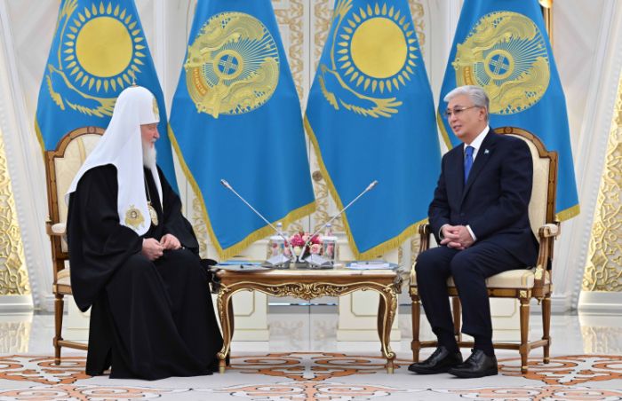 Тоқаев Мәскеу және бүкіл Ресей патриархы Кириллмен кездесу өткізді