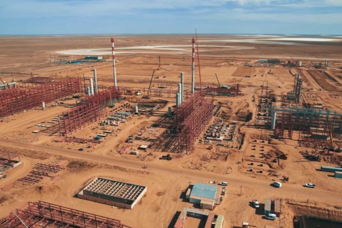 «QazaqGaz» Қашағандағы ГӨЗ құрылысын бақылауды күшейтті