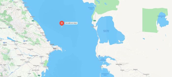 Каспий теңізінде магнитудасы 3,0 болатын жер сілкінісі болды