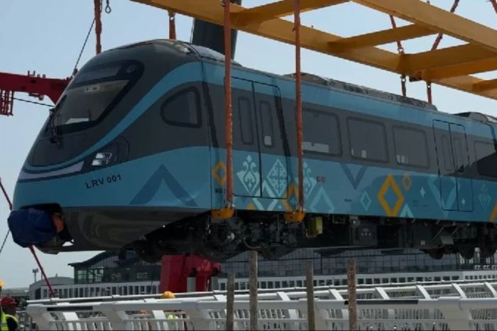 Астанада келер аптада алғашқы LRT пойызы жолға шығады
