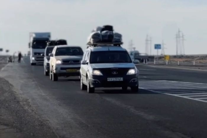 ​Астрахань жолында көліктің жүру жылдамдығына қойылған шектеу өзгерді