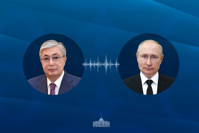 Тоқаев Путинді туған күнімен құттықтады