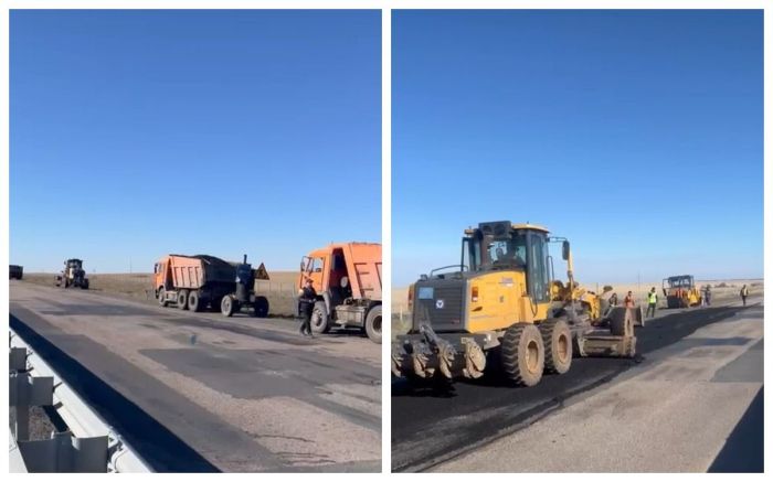 Астана-Павлодар автобанында жөндеу жұыстары басталды