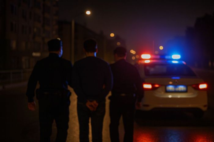 Атырауда ер адам мас болғаны үшін қамауға алынды