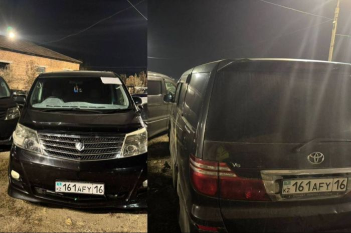 Екі Alphard — бір нөмер: Өскеменде полиция ерекшы қылмысты әшкереледі