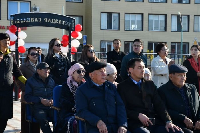 Исатай ауданында «Ұстаздар саябағы» ашылды