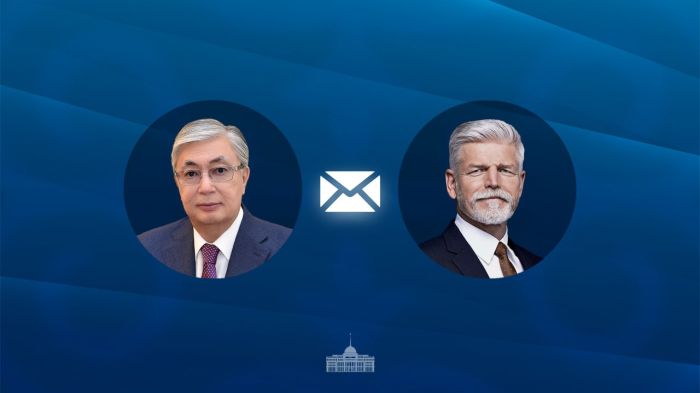 ​Қасым-Жомарт Тоқаев Петр Павелді Чех Республикасының Тәуелсіздік күнімен құттықтады